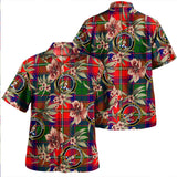 Clan Charteris District Tartan Hawaiian Aloha Shirt WT284