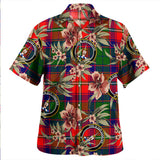 Clan Charteris District Tartan Hawaiian Aloha Shirt WT284