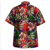 Clan Charteris District Tartan Hawaiian Aloha Shirt WT284