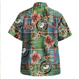 Clan Colville District Tartan Hawaiian Aloha Shirt WT320