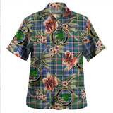 Clan Couper (Cooper) Modern Tartan Hawaiian Aloha Shirt WT325