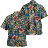 Clan Couper (Coupar) Modern Tartan Hawaiian Aloha Shirt WT328