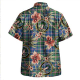 Clan Couper (Coupar) Modern Tartan Hawaiian Aloha Shirt WT328