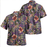 Clan Couper (Coupar) Weathered Tartan Hawaiian Aloha Shirt WT329