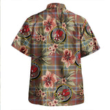 Clan Currie of Arran Weathered Tartan Hawaiian Aloha Shirt WT362