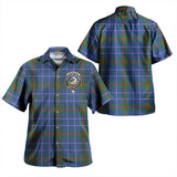 Clan Edmonstone Crest Tartan Hawaiian Aloha Shirt WW109