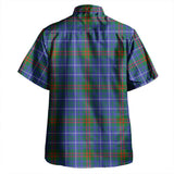 Clan Edmonstone Crest Tartan Hawaiian Aloha Shirt WW109