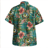 Clan Edmonstone Modern Tartan Hawaiian Aloha Shirt WT443