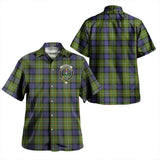 Clan Fergusson Modern Crest Tartan Hawaiian Aloha Shirt WW119