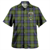 Clan Fergusson Modern Crest Tartan Hawaiian Aloha Shirt WW119