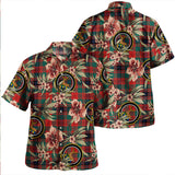 Clan Fulton 1999 Modern Tartan Hawaiian Aloha Shirt WT509