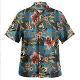 Clan Garden Tartan Hawaiian Aloha Shirt WT516