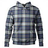 Clan Gillies Blue Dress Dance Tartan Hoodie - K1344