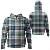 Clan Gillies Blue Dress Dance #1 Tartan Hoodie - K1343