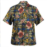 Clan Gillies Modern Tartan Hawaiian Aloha Shirt WT531