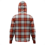 Clan Gillies Red Dress Dance Tartan Hoodie - K1347