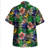 Clan Haldane Tartan Hawaiian Aloha Shirt WT564