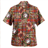 Clan Hepburn Ancient Tartan Hawaiian Aloha Shirt WT601