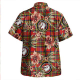 Clan Hepburn Modern Tartan Hawaiian Aloha Shirt WT602