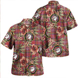 Clan Hepburn Weathered Tartan Hawaiian Aloha Shirt WT603