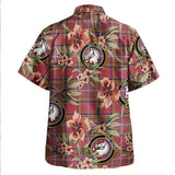 Clan Hepburn Weathered Tartan Hawaiian Aloha Shirt WT603