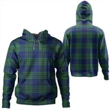 Clan Hutton Modern Tartan Hoodie - K1752