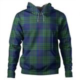 Clan Hutton Modern Tartan Hoodie - K1752