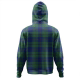 Clan Hutton Modern Tartan Hoodie - K1752