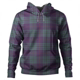 Clan Hutton Weathered Tartan Hoodie - K1753