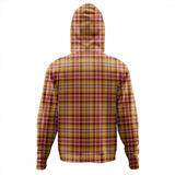 Clan Jacobite Old Sett Ancient Tartan Hoodie - K1854