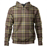 Clan Jacobite Old Weathered Tartan Hoodie - K1857