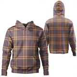 Clan Jacobite Weathered Tartan Hoodie - K1859