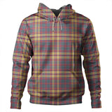 Clan Jacobite Weathered Tartan Hoodie - K1859