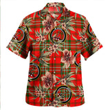 Clan Langlands Tartan Hawaiian Aloha Shirt WT731