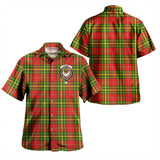 Clan Leask Crest Tartan Hawaiian Aloha Shirt WW194