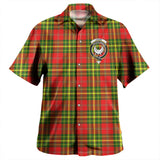 Clan Leask Crest Tartan Hawaiian Aloha Shirt WW194