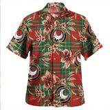 Clan Leask Modern Tartan Hawaiian Aloha Shirt WT740