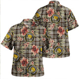 Clan Little Arisaid Weathered Tartan Hawaiian Aloha Shirt WT762