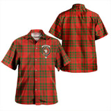 Clan Livingstone Modern Crest Tartan Hawaiian Aloha Shirt WW203