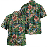 Clan Malcolm Ancient Tartan Hawaiian Aloha Shirt WT1209