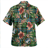 Clan Malcolm Ancient Tartan Hawaiian Aloha Shirt WT1209