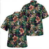 Clan Malcolm Modern Tartan Hawaiian Aloha Shirt WT1210