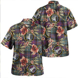 Clan Malcolm Weathered Tartan Hawaiian Aloha Shirt WT1211