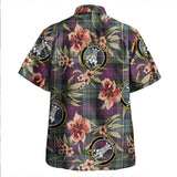 Clan Malcolm Weathered Tartan Hawaiian Aloha Shirt WT1211