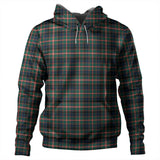 Clan Reid Green Modern Tartan Hoodie - K3763