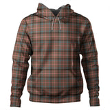 Clan Reid Green Weathered Tartan Hoodie - K3765