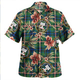 Clan Reid (Mill City) Modern Tartan Hawaiian Aloha Shirt WT1420