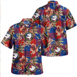 Clan Robinson Dress (Robins Dress) Modern Tartan Hawaiian Aloha Shirt WT1443