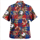 Clan Robinson Dress (Robins Dress) Modern Tartan Hawaiian Aloha Shirt WT1443