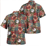 Clan Robinson Dress (Robins Dress) Weathered Tartan Hawaiian Aloha Shirt WT1444